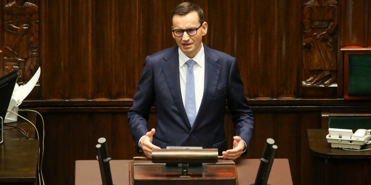 Premier Mateusz Morawiecki