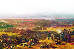 „Bitwa pod Waterloo, 1815, obraz Sir Williama Allana z 1843 r.
