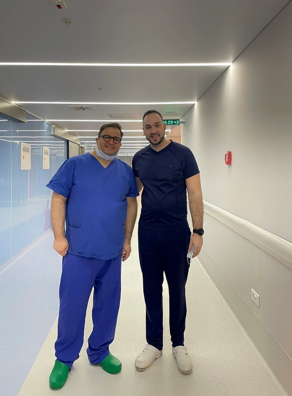 Profesor Bahtijari i dr Miloš Matković