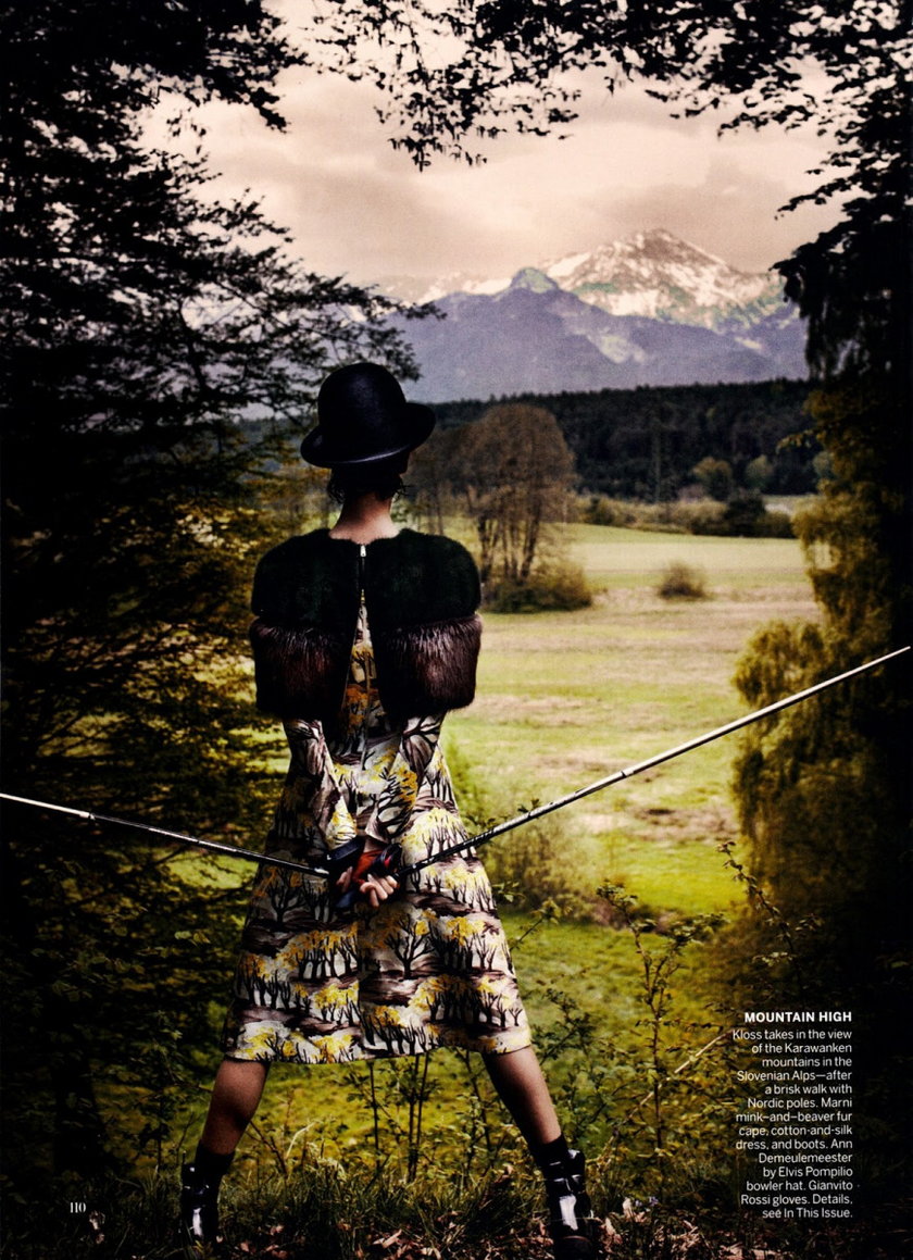Karlie Kloss w "Vogue US" Lipiec 2013