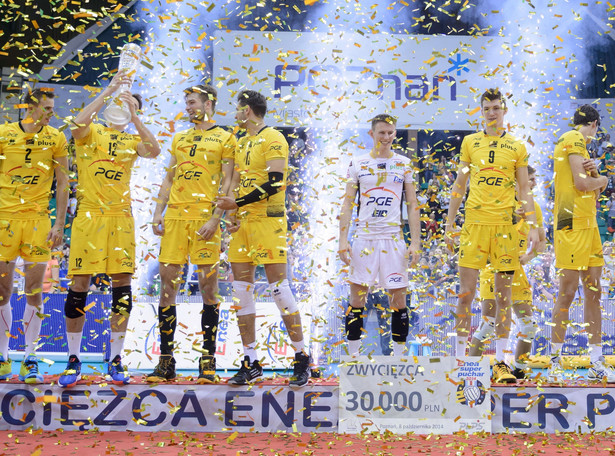 Skra Bełchatów z Superpucharem Polski