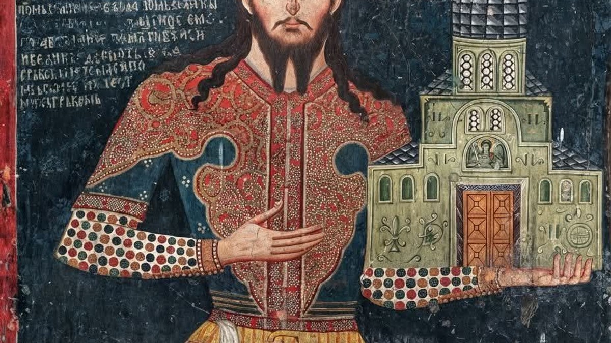 Srpski despot Jovan Oliver, sredina 14. veka, manastir Lesnovo, Severna Makedonija
