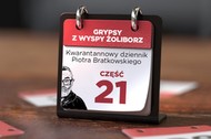 Grypsy z wyspy Żoliborz kwarantannowy dziennik Piotra Bratkowskiego 21