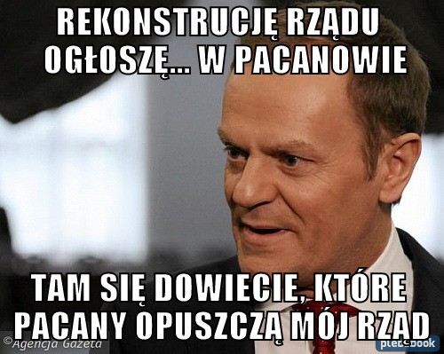 Internauci o rekonstrukcji rządu