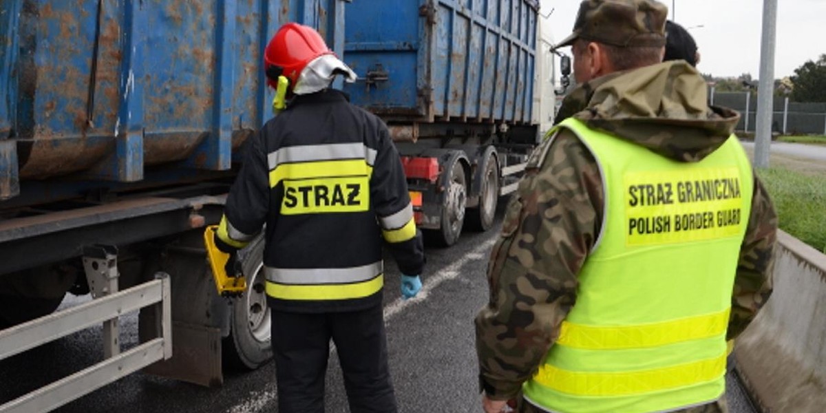 Wieźli do Polski kilkadziesiąt ton toksycznych odpadów. Miały trafić do huty