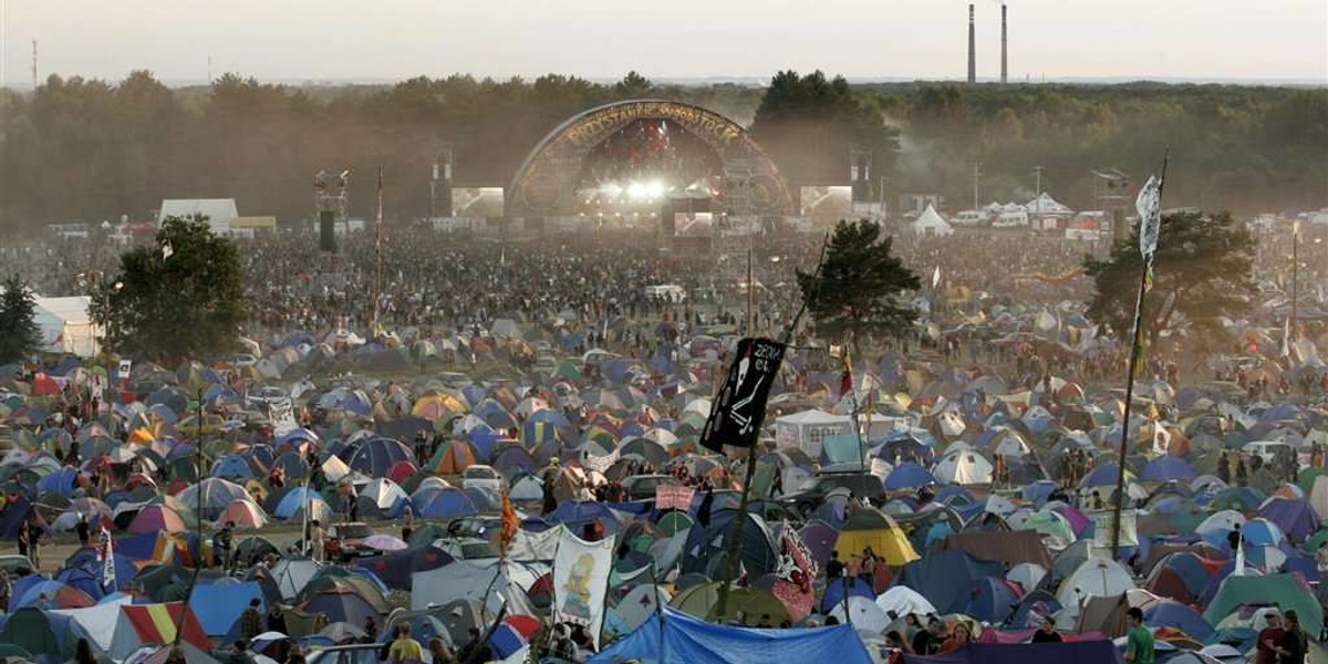 Bomba na polu na Przystanku  Woodstock!