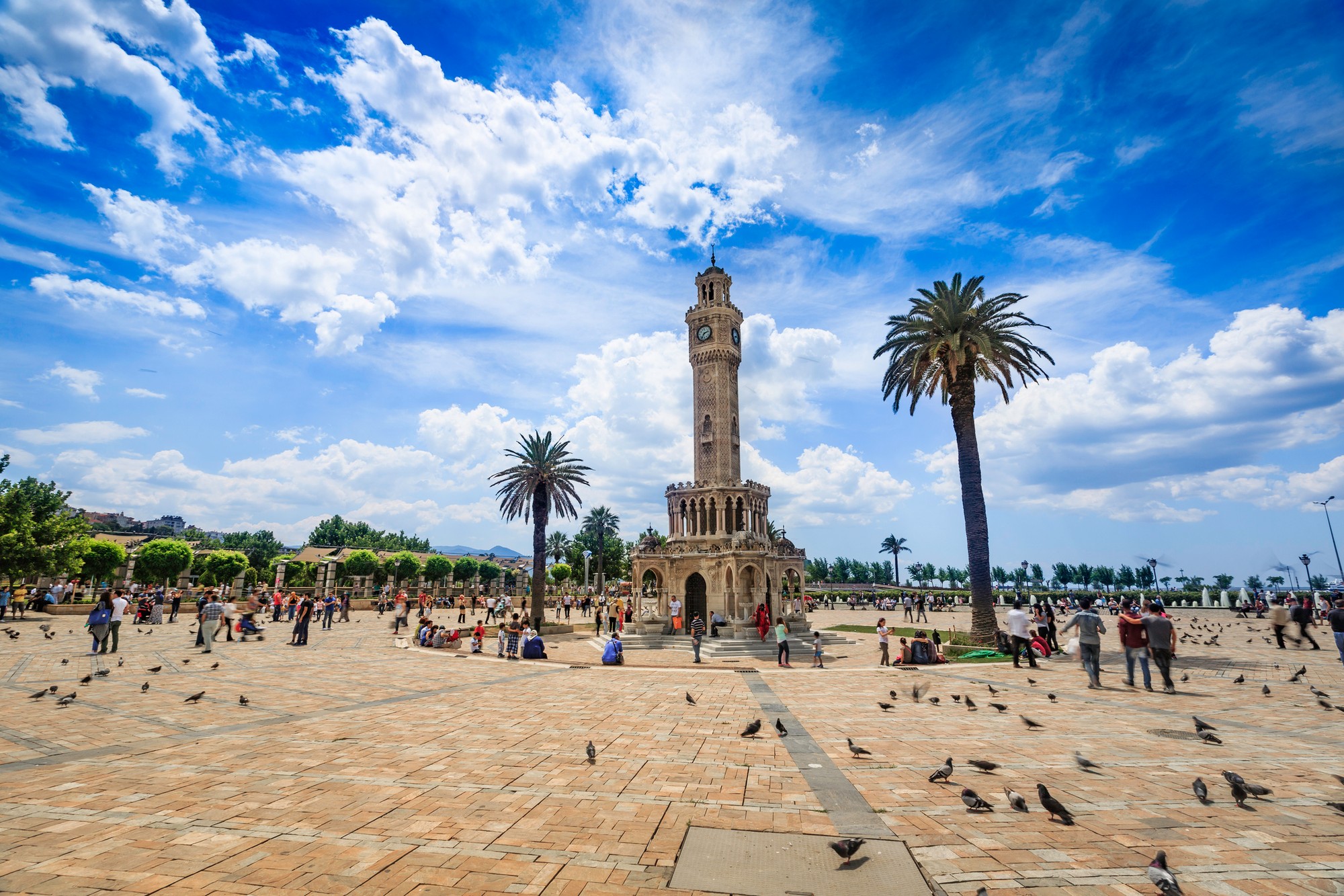 Turecké mesto Izmir.