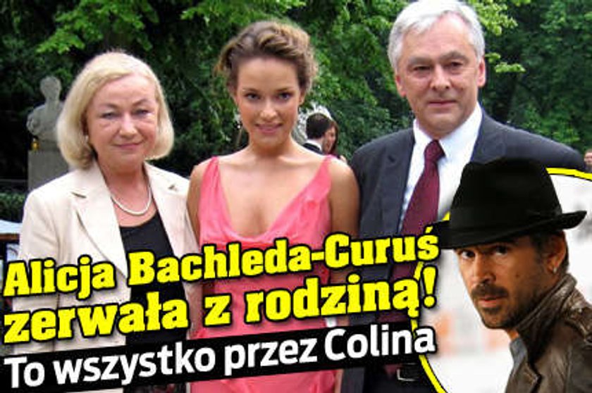 Alicja Bachleda-Curuś zerwała z rodziną