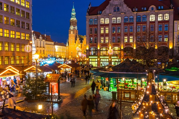 Jarmark Bożonarodzeniowy we Wrocławiu