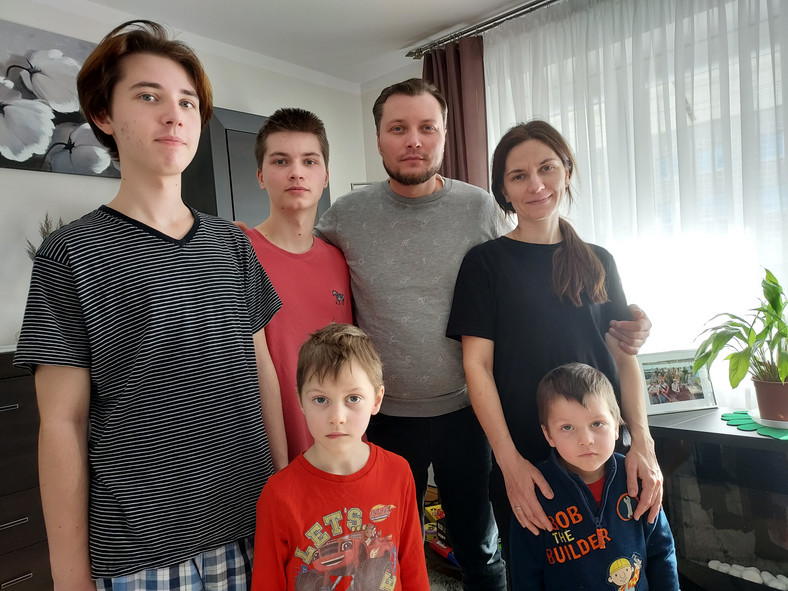 W Żytomierzu zostali ich rodzice, dziadkowie, siostry i bracia z rodzinami