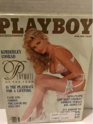 Kimberley Conrad na okładce magazynu