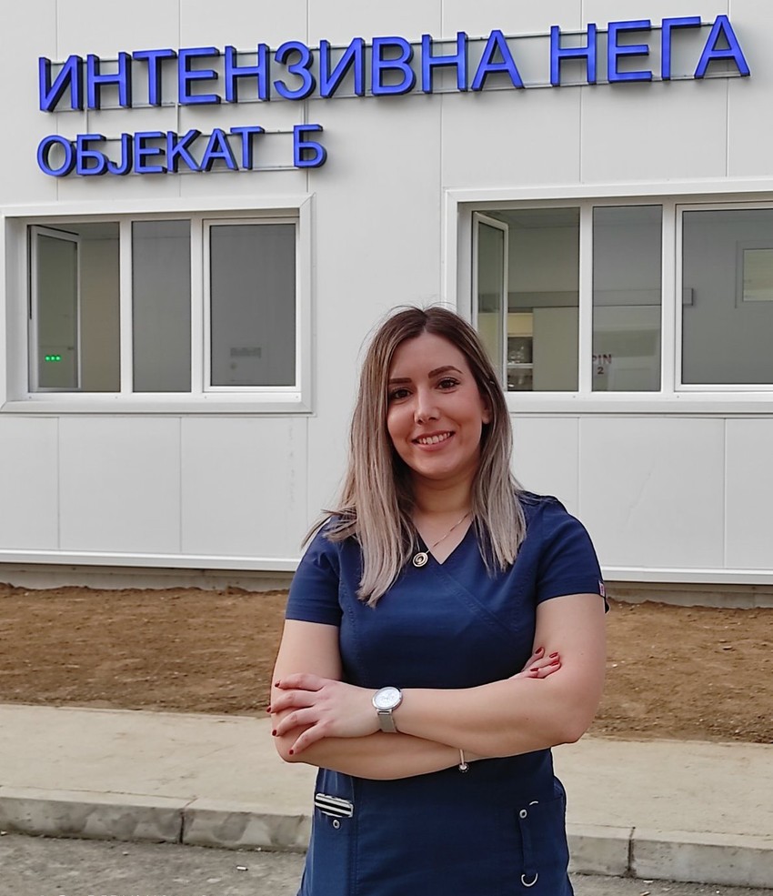 I dr Milica Marković se sada takođe nalazi u kovid bolnici u Kruševcu 