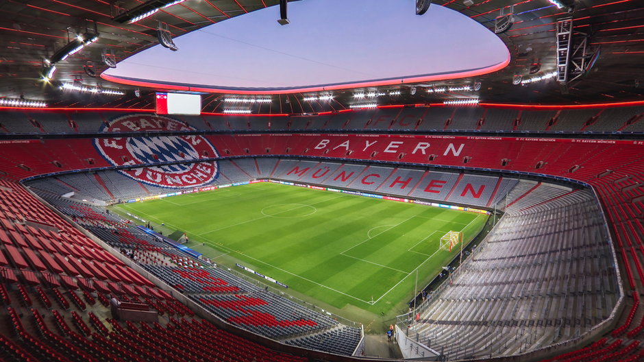 Allianz Arena - stadionu Bayernu Monachium