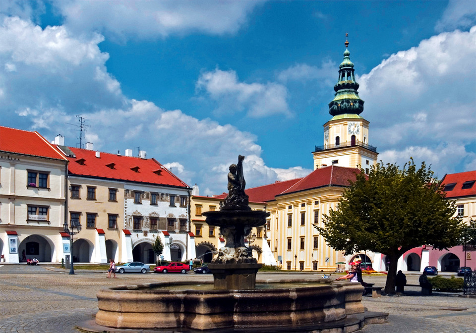 Kromeriz, rynek