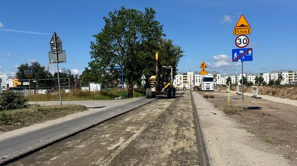 Wykonawca sfrezował już nawierzchnię 