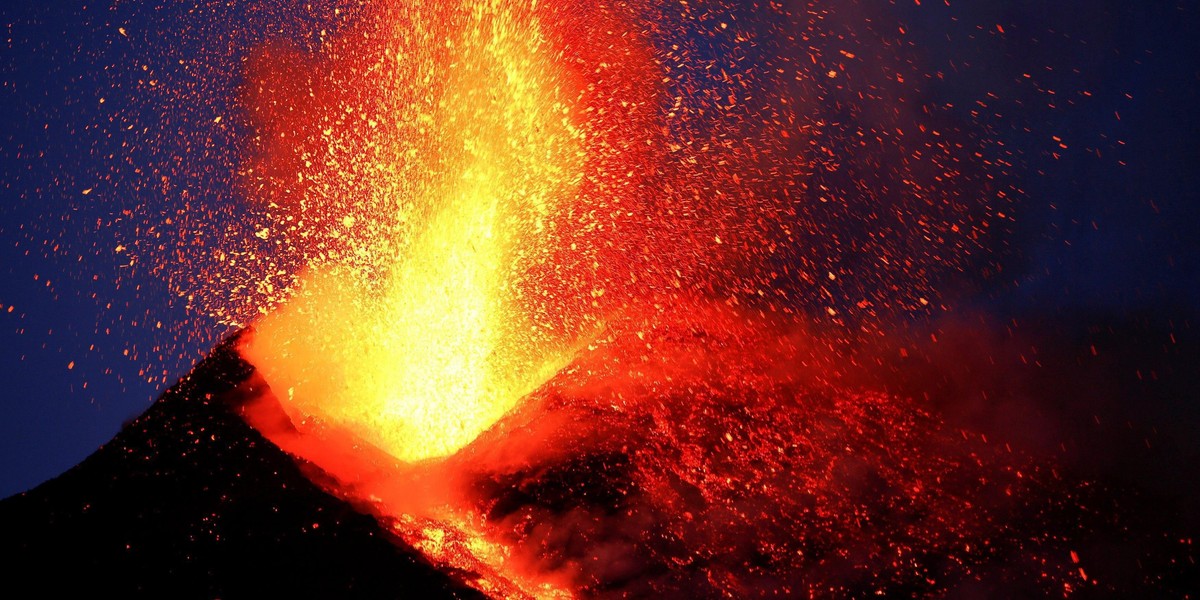 Przebudzenie wulkanu Etna