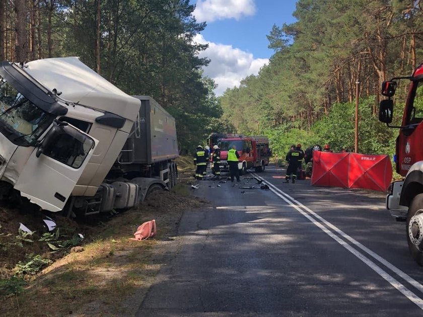 Tragiczny wypadek pod Zieloną Górą