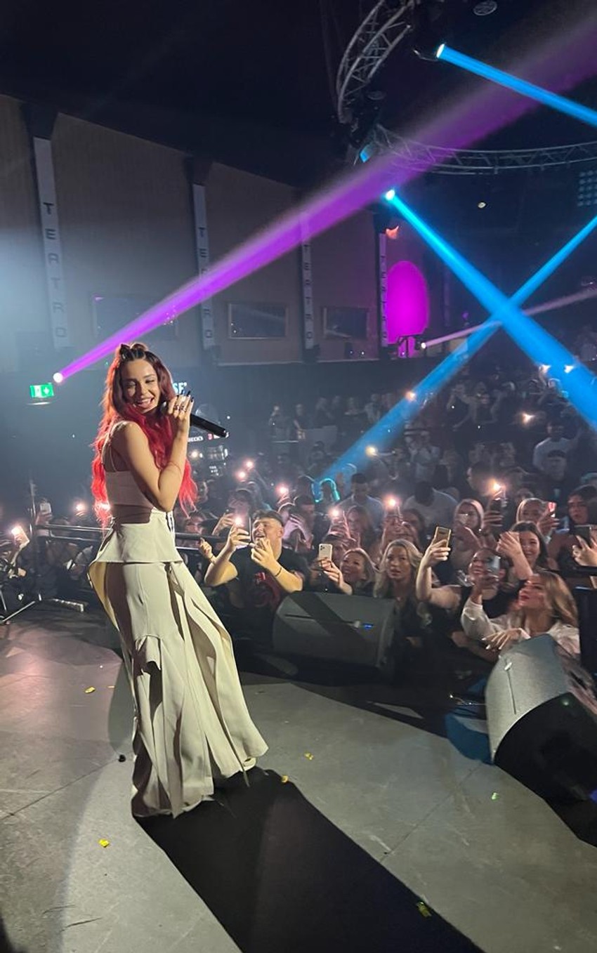 Breskvica na nastupu