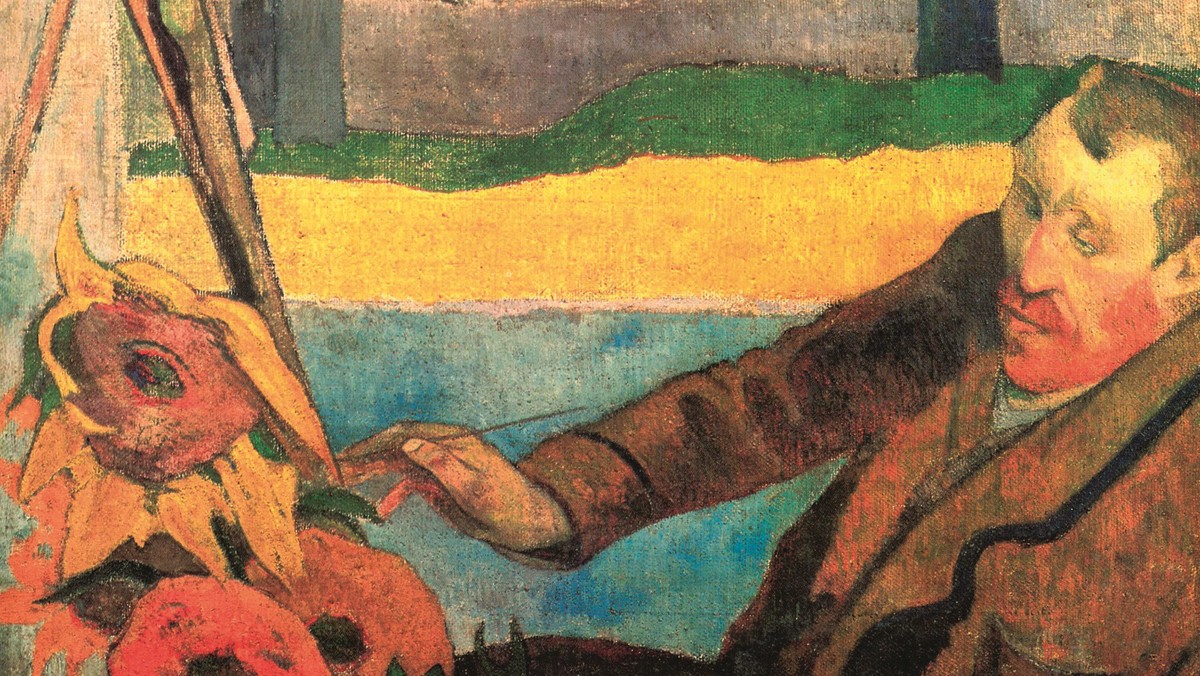 Paul Gauguin, Portret Vincenta van Gogha malującego słoneczniki