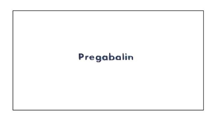 прегабалин