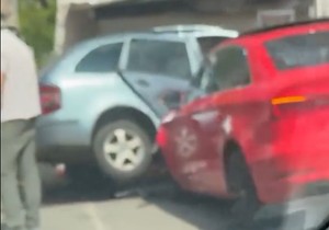 Teška saobraćajna nesreća u Bulevaru oslobođenja 