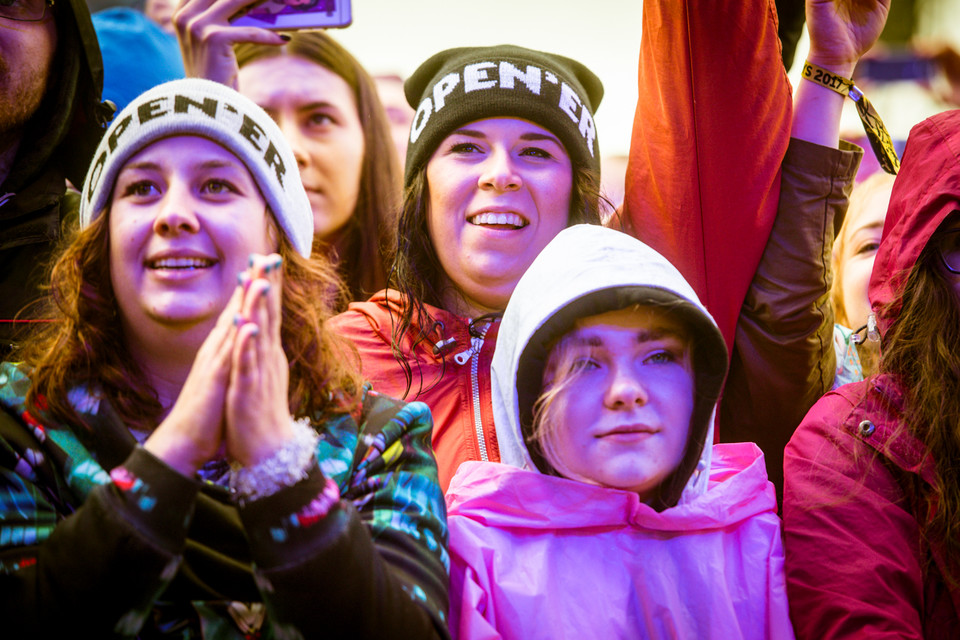 Open'er Festival 2017: zdjęcia publiczność