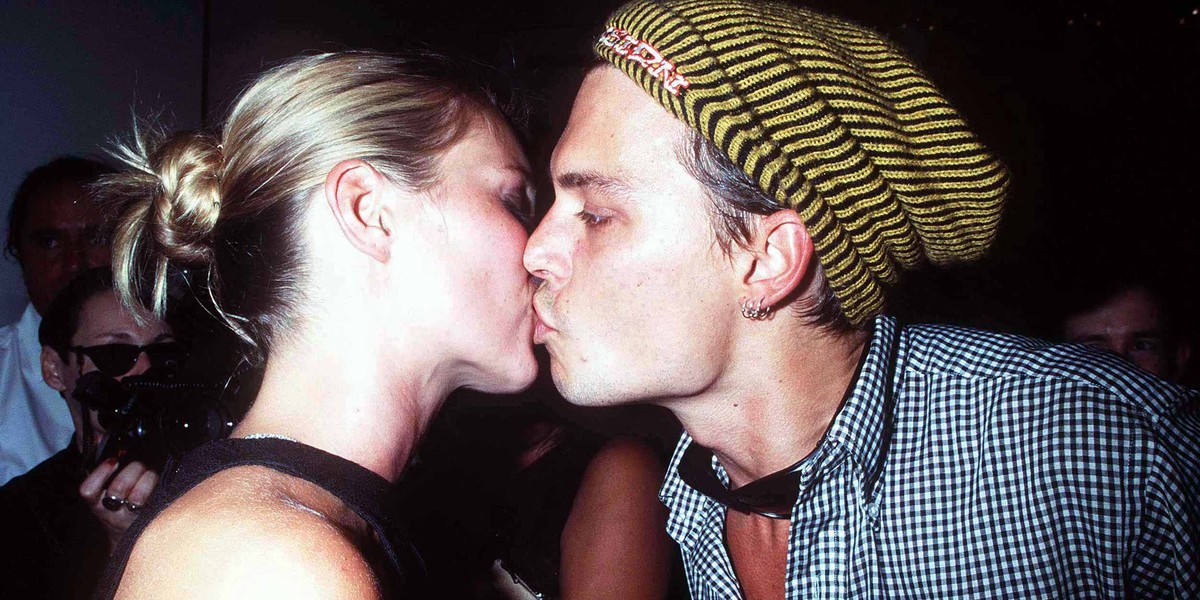 Johnny Depp i Kate Moss