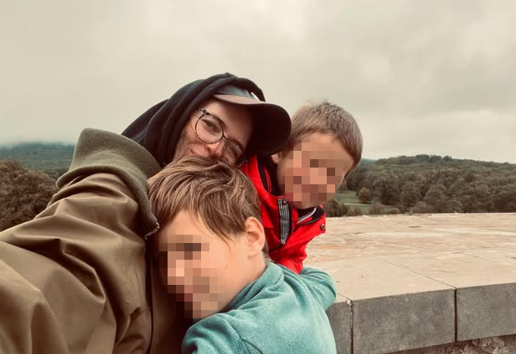 Topmodelka Michaela Hlaváčková s deťmi.