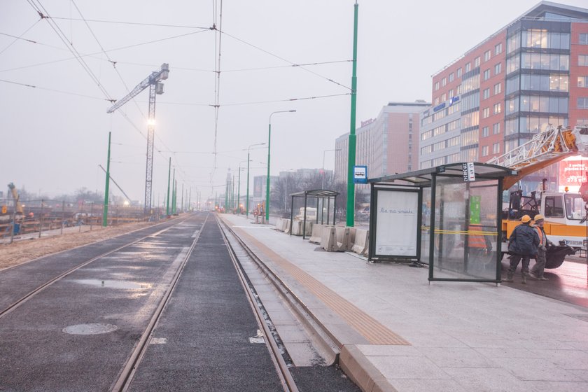 Tramwaje znów na Kaponierze