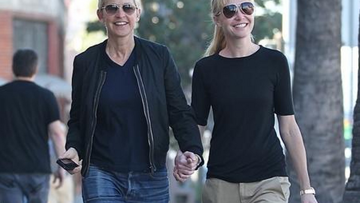 Ellen DeGeneres i Portia de Rossi na zakupach w Los Angeles