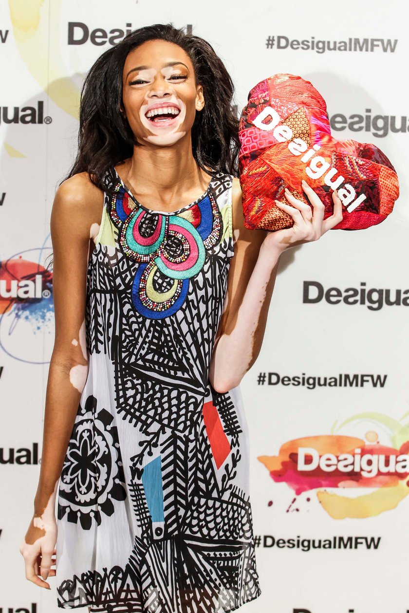 Chantelle Winnie na imprezie Desigual w Madrycie