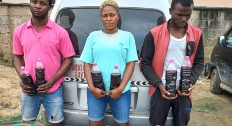 Police arrest 3 drug peddlers in Lagos with Skuchies (Premium Times)