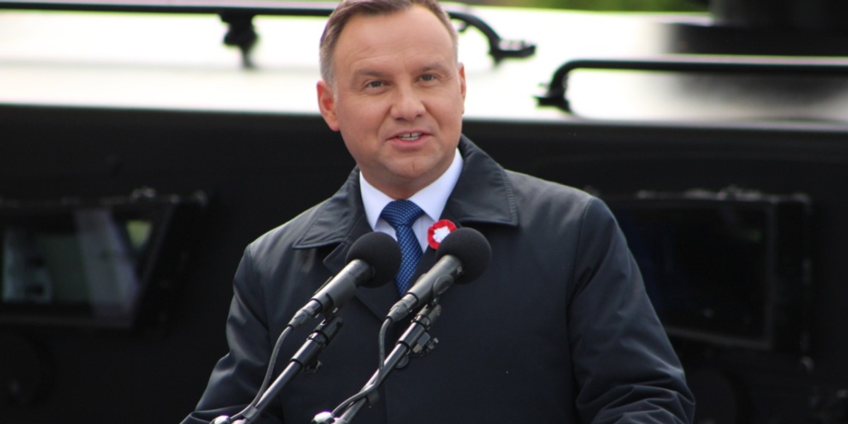 Prezydent Andrzej Duda.