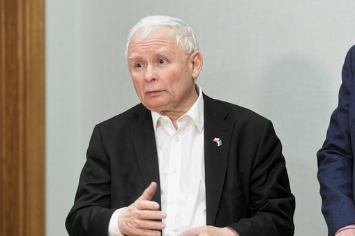 Jarosław Kaczyński w Kijowie