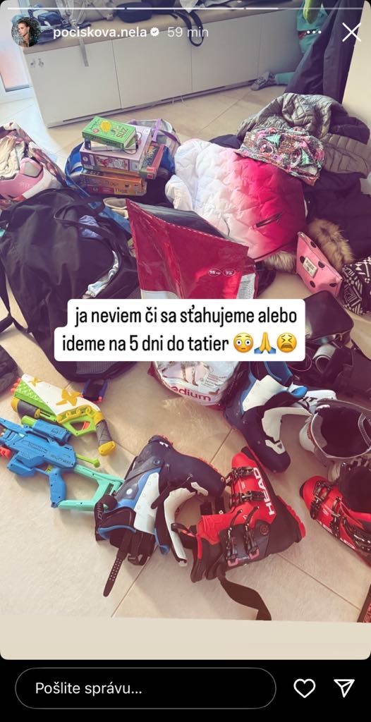 Rodina Pociskovej a Tůmu vyrazila do Vysokých Tatier.