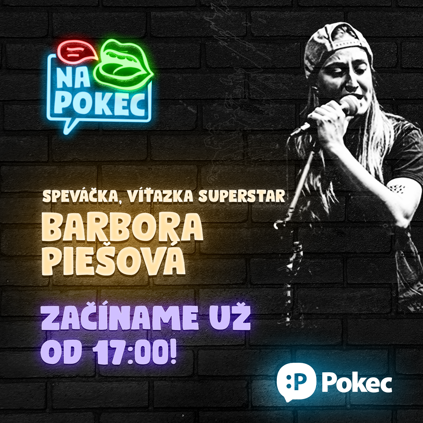 Barbora Piešová bude hostkou v relácii "Na pokec" vo štvrtok 6. októbra o 17:00.