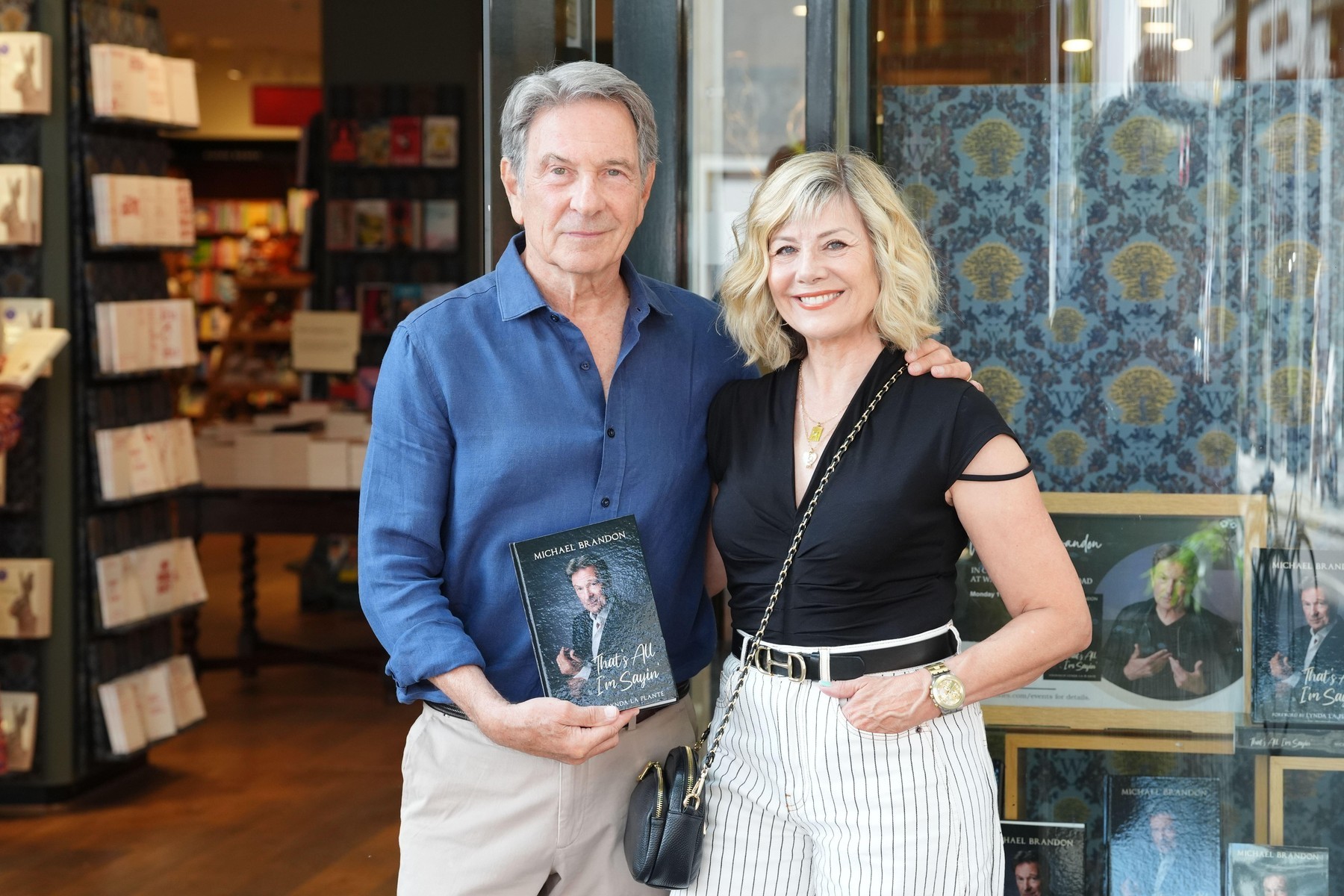 Menželia Michael Brandon a Glynis Barber.