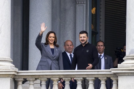 Kamala Haris i Volodimir Zelenski u Beloj kući 26. septembra