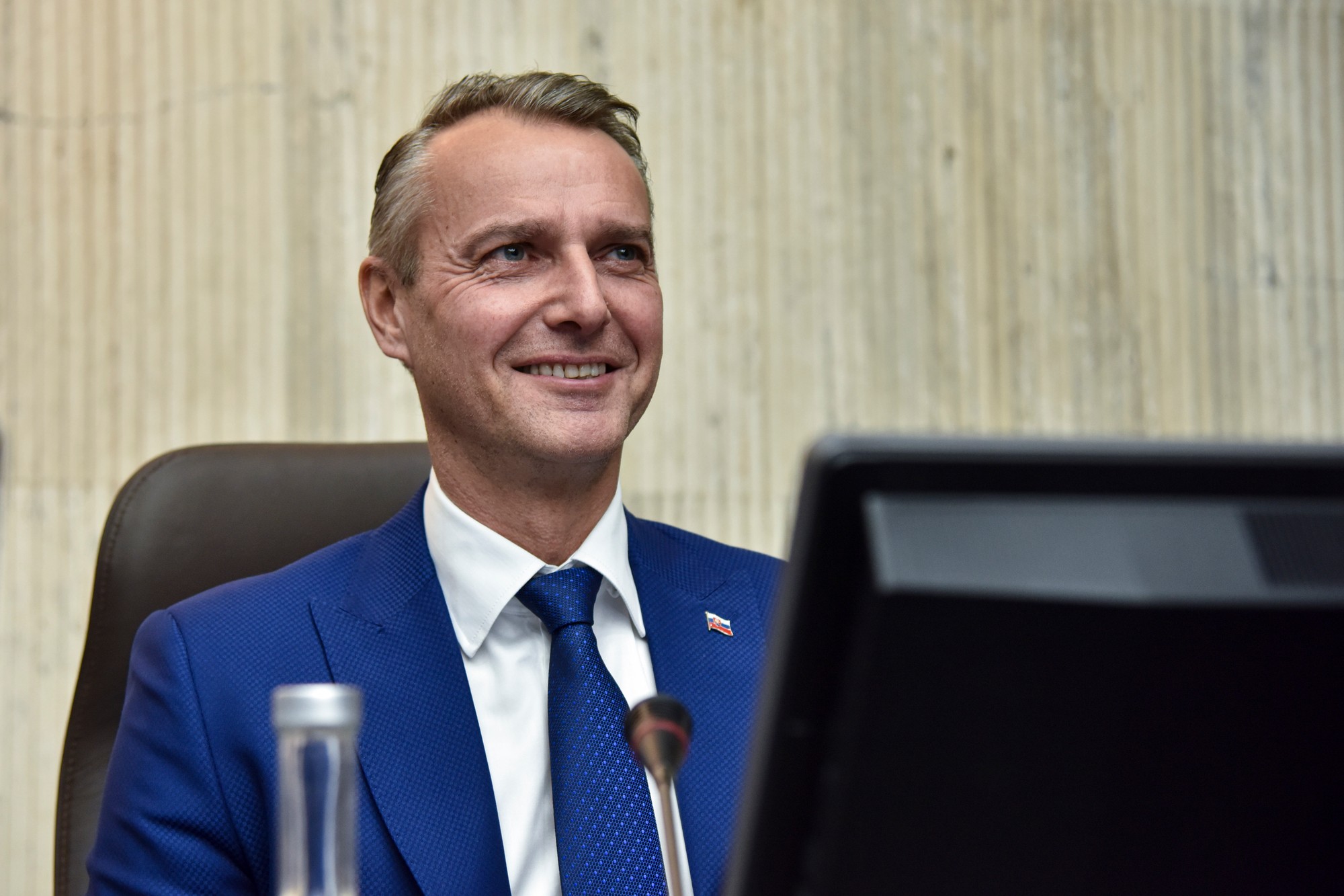 Poslanec NR SR Richard Raši (Hlas-SD).