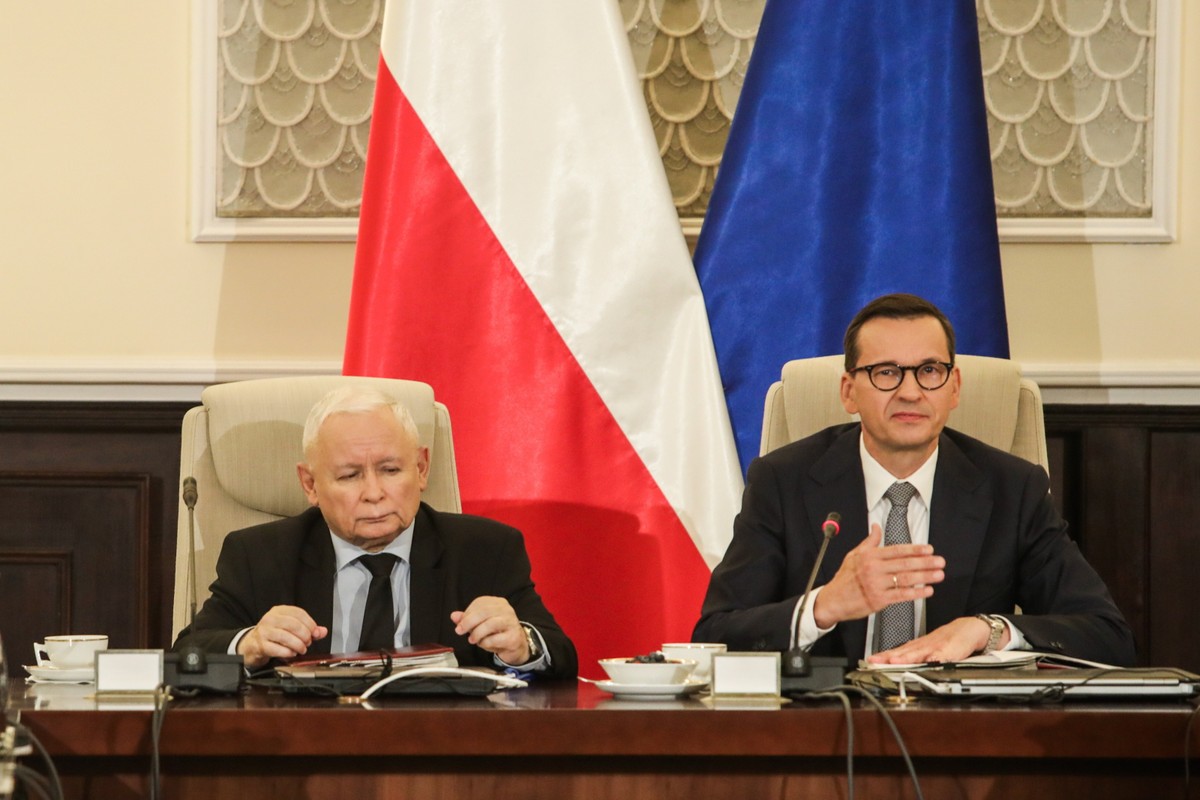 Jarosław Kaczyński, Mateusz Morawiecki