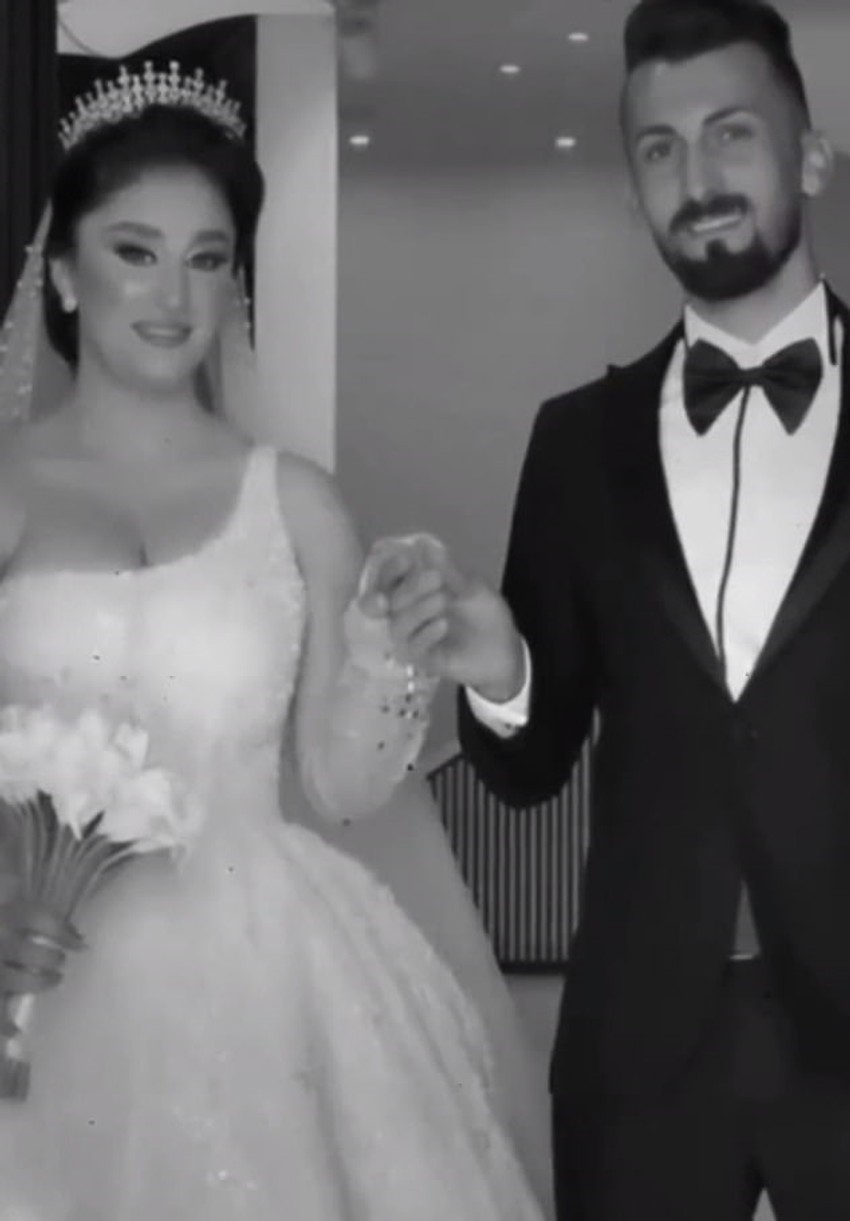 Hanin i Revan na čijoj je svadbi u Iraku izbio požar