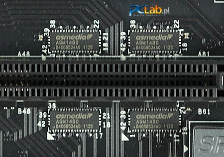 Przełączniki PCI-E ASMedia ASM 1480 kompatybilne z PCI-E 3.0