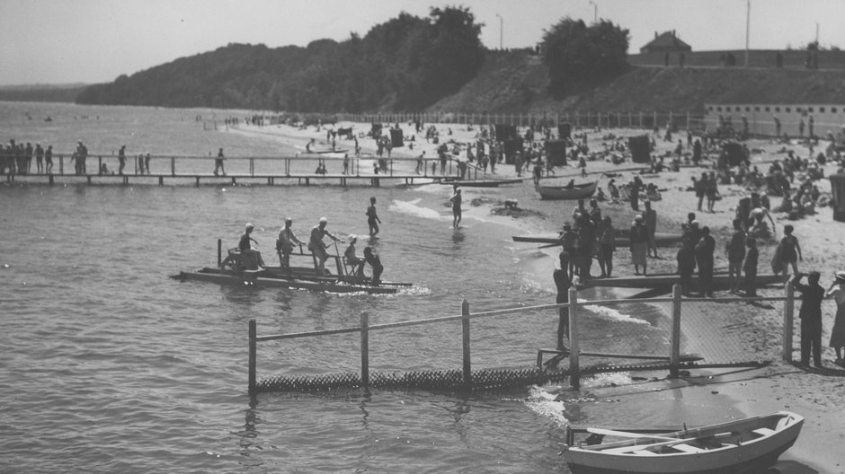 Letnisko „Jasne Wybrzeże" w Jastrzębiej Górze, 1935 r.