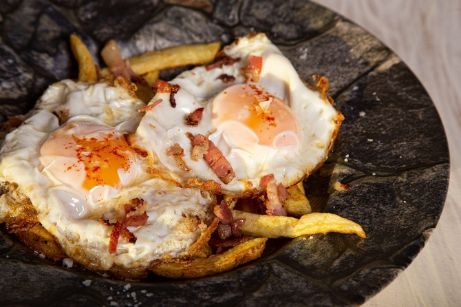 Spanish fried egg