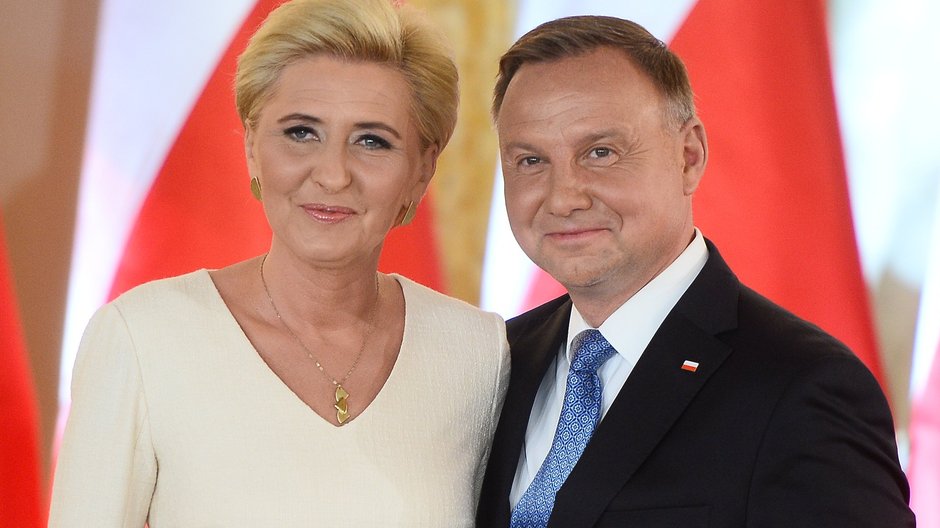 Agata Duda i Andrzej Duda