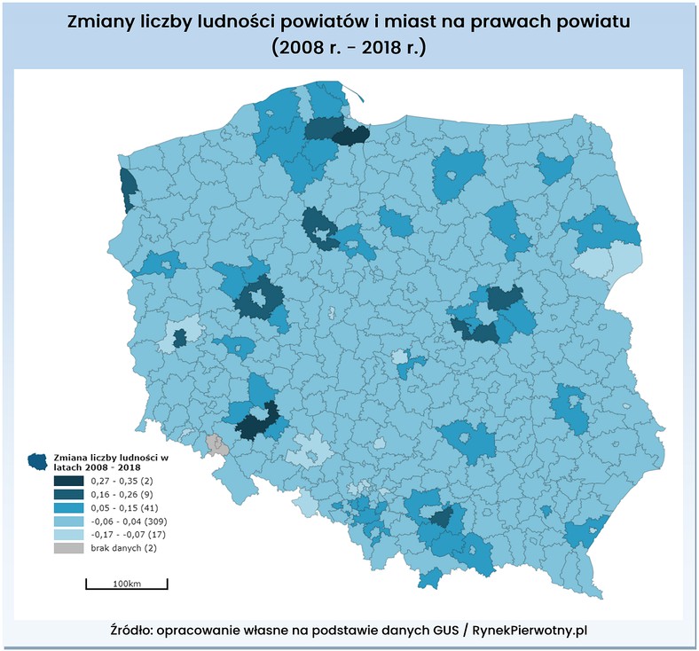 Opisz Tendencje Zmian Liczby Ludności W Polsce W Ostatnich Latach Gdzie w Polsce mamy ludnościowy boom? - Forsal.pl