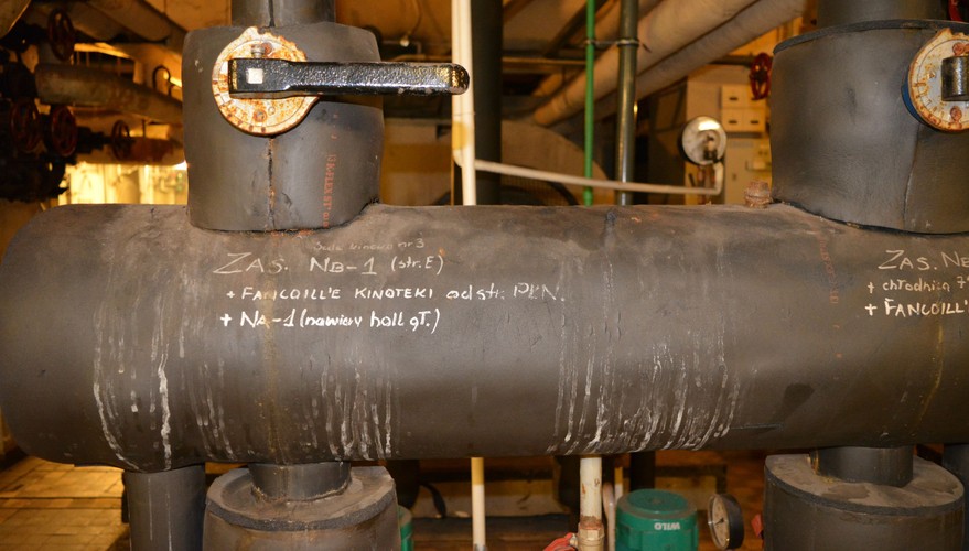 Podziemia Pałacu Kultury i Nauki w Warszawie