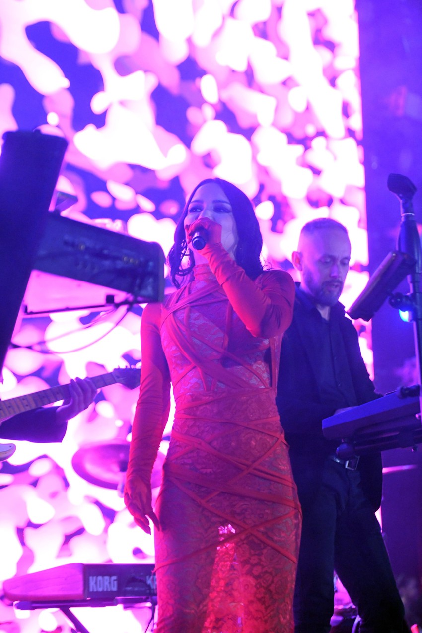 Aleksandra Mladenović doček Nove godine