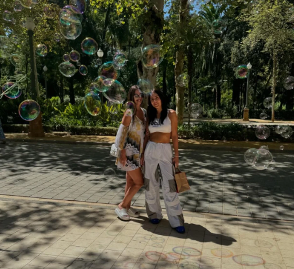 Bogdana i Veljko u Sevilji