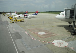 Avion Er Srbije oštećen na Aerodromu Nikola Tesla